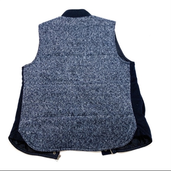 Skies are Blue Navy Blue Puffer Vest - Picture 3 of 3